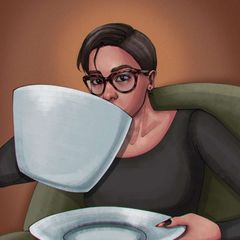 Арина что-то делает avatar