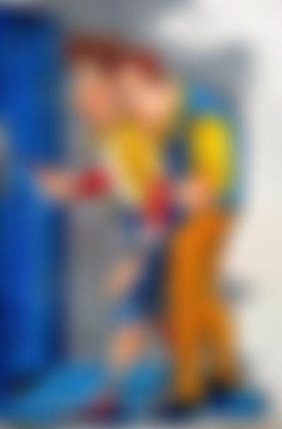 Post media background