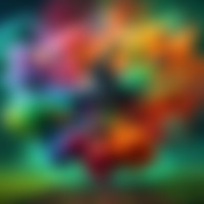 Post media background