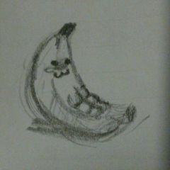 Clowning banana avatar