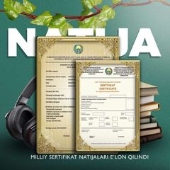 MILLIY SERTIFIKAT NATIJALARIMIZ BOSHLANG'ICH SINF avatar