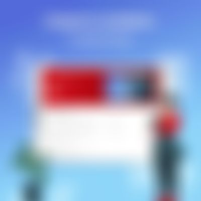Post media background