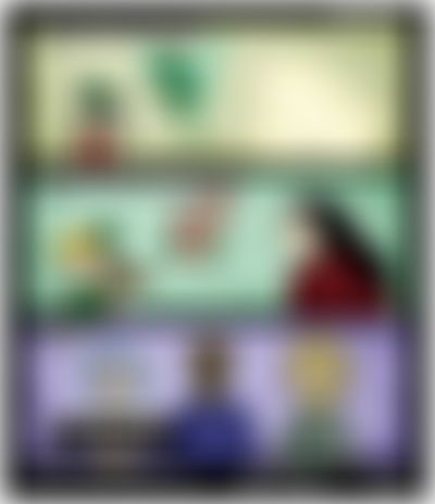 Post media background