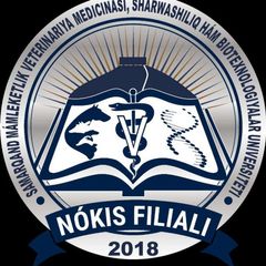 Samarqand mámleketlik veterinariya medicinası, sharwashılıq hám biotexnologiyalar universiteti Nókis filialı | Rásmiy avatar