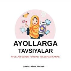Ayollarga tavsiyalar avatar