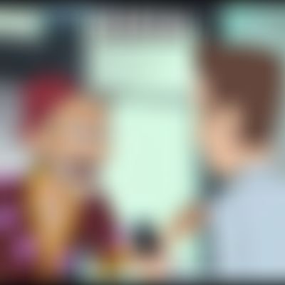Post media background