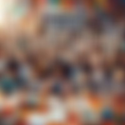 Post media background