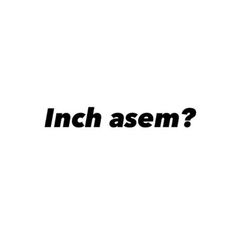 Inch asem? avatar