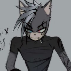 Yuji the wolf “bad artist” avatar