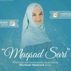 ᴍᴜxᴛᴀsᴀʀ ɴᴀᴢᴀʀᴏᴠᴀ (Ayollar Psixologi) avatar