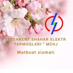 "Toshkent shahar elektr tarmoqlari" MCHJ avatar