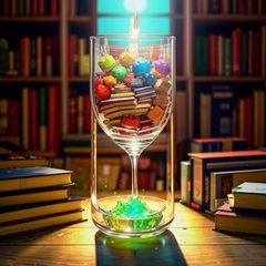 Бокал с книгами avatar