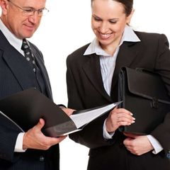 Office with officials avatar