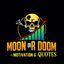 🌙 Moon or Doom – Motivational Quotes Avatar